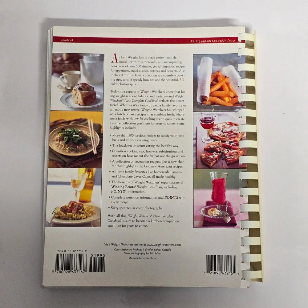 Weight Watchers New Complete Cookbook & Just 5 Recipes Book Bundle Healthy Diet - Picture 2 of 9
